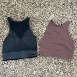 Dusty pink lululemon bra size 2